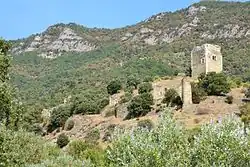 A view of the Tour d'Alençon in the commune of Roche-Saint-Secret-Béconne