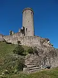 The keep of Piégut