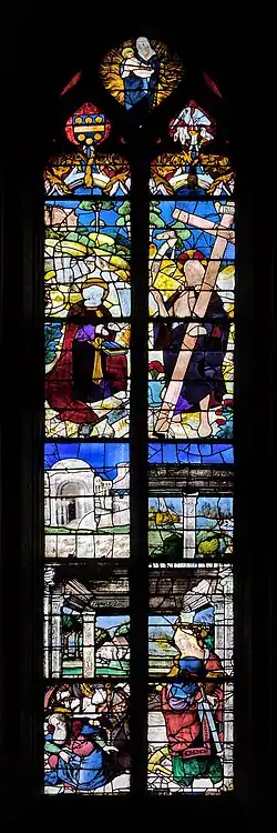 Christ Appears to Peter and part of an Annunciation (16th c.)