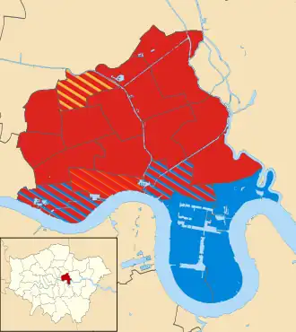 2010 results map