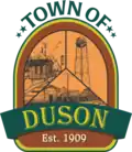 Official logo of Duson, Louisiana