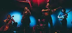 Tow'rs performing in 2017