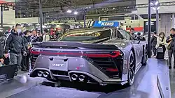 GR GT Prototype rear view