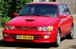 European-spec Starlet converted into second facelift GT Turbo (The Netherlands)