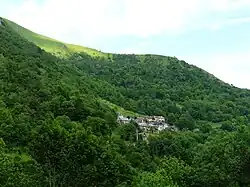 A general view of Trébons-de-Luchon
