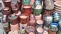 Items at a pottery shop