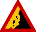 K-14 Rockfall from right