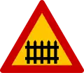 K-31 Level crossing with a barrier or gate