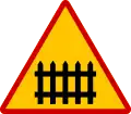 K-31 Level crossing with a barrier or gate