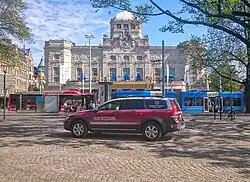 Traffic management vehicle