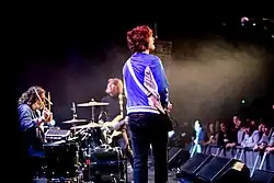 Trampolene performing live in 2022