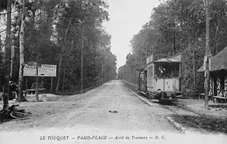 Château train stop (Étaples-Paris-Plage train line), 1900s