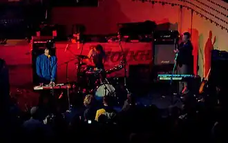 Trans Am performing in 2007