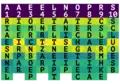The columns are read off in alphabetical order according to the key, into the next grid (see step 3).