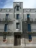 Corner bay window (bovindo) of Palazzo Montalto