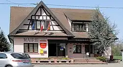 The town hall in Traubach-le-Bas