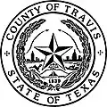 Official seal of Travis County, Texas