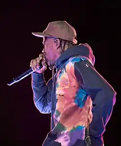 Travis Scott performing in the Openair Frauenfeld (2019)