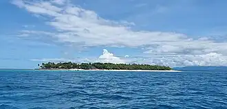 Treasure Island pictured in 2026.