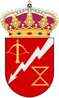 Coat of arms of the 3rd Surface Attack Flotilla (Tredje ytattackflottiljen) 1997–1998 and 3rd Surface Warfare Flotilla (Tredje ytstridsflottiljen) 1998–2004.