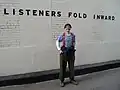 The cut-up technique in deliberately ephemeral public art.