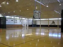 Intramural basketball courts