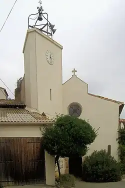 The church in Treilles