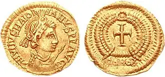 Visigothic tremissis (5th century)