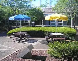 Interior court yard
