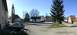 Zrinski Square in Slunj