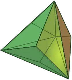Triakis tetrahedron kT
