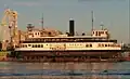 Trillium ferry in drydock in June 2017