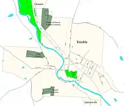 Street map of Trimble