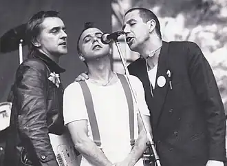 Trio in 1982. L-R: Kralle Krawinkel, Peter Behrens, Stephan Remmler