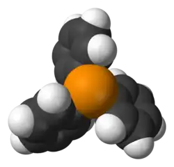 Space-filling structure of PPh3