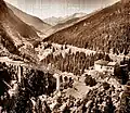 Trisanna bridge of the Arlberg Railway