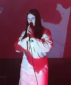 Keenan performing in 2010