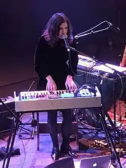 Tristen performing in Cambridge, Massachusetts in March 2017