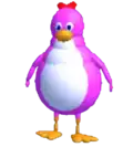 Trixi, the female version of the Linux penguin featured in Tux Racer