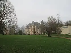 View of Château of Troussures.