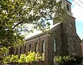 South Congregational Church, Liberty Street and Columbus Avenue (1851), Sidney Mason Stone. (Sacred Heart Church from 1875)