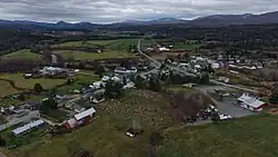 Troy Village, VT, from the northeast
