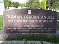 Grave marker of Truman O. Angell.