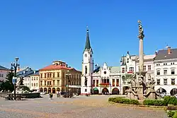 Krakonošovo náměstí, the historic centre
