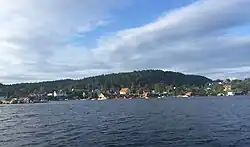 View of the Trysfjorden