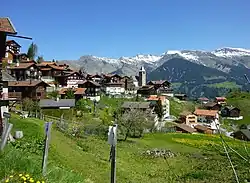 Tschiertschen village