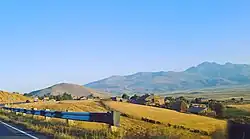 View of Tsilkar from the main road