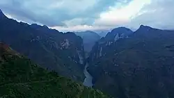 Tú Sản canyon and the Nho Quế River