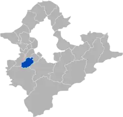 Location in New Taipei City