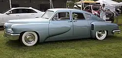 Side view of the Ida Automotive New Tucker (twin turbo model)